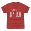 Christmas Santa's B-tch WHT by 500 LEVEL