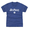 DePaul Blue Demons Basketball Minimalist WHT by 500 LEVEL