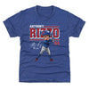 Anthony Rizzo Chicago C Cartoon WHT by 500 LEVEL