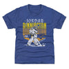 Jordan Binnington St. Louis Blues Player Name WHT by 500 LEVEL