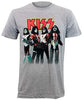 Kiss KISS STANCE LOGO HEATHER GRAY SS TEE XL [T-Shirt] by Rock Band Apparel