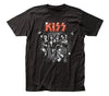 Kiss Kiss Rubberhose Fitted Jersey Tee [T-Shirt] by Rock Band Apparel
