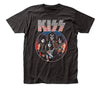 Kiss Kiss Vintage Kiss Fitted Jersey Tee [T-Shirt] by Rock Band Apparel