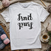 Knit Purl T-shirt by YarnMerch