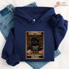 Knitting Because murder is wrong Hoodie by YarnMerch