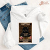 Knitting Because murder is wrong Hoodie by YarnMerch