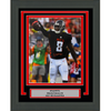 Framed Autographed/Signed Kyle Pitts Atlanta Falcons 16x20 Football Photo Beckett BAS COA