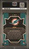 Graded 2023 Panini Prizm Jaylen Waddle #PB7 Prizm Break Green Ice Football Card PSA 10 Gem Mint