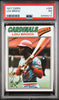 Graded 1977 Topps Lou Brock #355 Baseball Card PSA 7 Near Mint