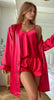 Satin Shorts and Cami Sleep Set by 3wishes.com