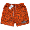 Basketball Pattern - Shorts - Orange by Bigger Than Basketball