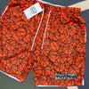 Basketball Pattern - Shorts - Orange by Bigger Than Basketball
