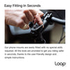 Loop - Micro Mount - Ultra-Compact Stem Cap Phone Mount by ZEITBIKE
