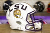 LSU Tigers Riddell Speed Display Helmet - White