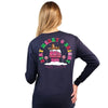 Stay Merry and Bright - Navy - Long Sleeve Tee - #SIMPLYSOUTHERN by DoodleBug's