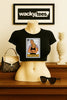 La Sancha Loteria Caught on Kiss Cam Funny Mexican Bingo Card Graphic Tee Shirt by MyWackyTees