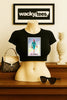 La Toxica Dama Loteria Toxic Lady Mexican Bingo Graphic Tee Shirt by MyWackyTees