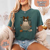 Lace Ghost Comfort Colors Halloween Shirt – Women’s Spooky Tee by Adorb Custom Tees