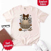 Lace Ghost Comfort Colors Halloween Shirt – Women’s Spooky Tee by Adorb Custom Tees