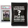 Las Vegas Raiders PSA 10 Graded Rookie Card Mystery Pack