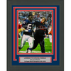 Framed Autographed/Signed Lawrence Taylor & Bill Parcells New York Giants 16x20 Football Photo JSA COA #2