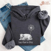 Lay Flat Hoodie by YarnMerch
