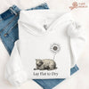Lay Flat Hoodie by YarnMerch