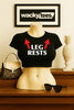 Leg Rests Arrows Funny Adult Humor Graphic Tee Shirt by MyWackyTees