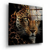 Leopard Glass Wall Art || Designer Collection by Insigneart USA