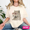 Leopard Graphic T-Shirt – Trendy Vintage Animal Print Unisex Cotton Tee