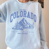 Colorado Rocky Mountains Crewneck Sweatshirt by Hey Jude Graphic Tees