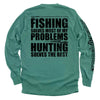 Fishing Solves Most Of My Problems by Shield Republic