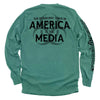 The Deadliest Virus in America is the Media (Black) by Shield Republic