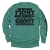 Too Old To Fight But I Can Still Shoot Pretty Damn Good by Shield Republic