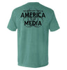 The Deadliest Virus in America is the Media (Black) by Shield Republic