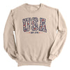 USA Floral Est 1776 (Front) by Shield Republic