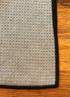 Light Grey Microfiber Waffle Weave Golf Towel