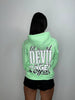 Lil Bit Of Devil in these Angel Eyes Hoodie by Luckless Outfitters
