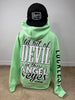 Lil Bit Of Devil in these Angel Eyes Hoodie by Luckless Outfitters