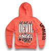 Lil Bit Of Devil in these Angel Eyes Hoodie by Luckless Outfitters