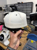 Lines & Dimes | Camo Leather Patch Snapback by Luckless Outfitters