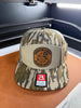 Lines and Dimes | Rawhide Leather Patch Hat Mossy Oak Camo by Luckless Outfitters