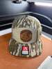Lines and Dimes | Rawhide Leather Patch Hat Mossy Oak Camo by Luckless Outfitters