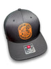 Lines and Dimes | Rawhide Leather Patch Hat Black by Luckless Outfitters