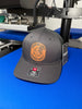 Lines and Dimes | Rawhide Leather Patch Hat Black by Luckless Outfitters