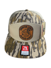 Lines and Dimes | Rawhide Leather Patch Hat Mossy Oak Camo by Luckless Outfitters