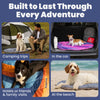 Travel Dog Bed - Foldable & Packable for Travel, Road Trip, Camping by Rubyloo