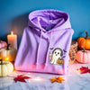 Little Ghost Iced Coffee Hoodie – Cute Halloween Ghost Hoodie by Adorb Custom Tees