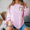 Little Ghost Iced Coffee Sweatshirt – Cute Halloween Ghost Sweatshirt by Adorb Custom Tees