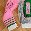 Alpha Kappa Alpha Sorority AKA 1908 Sequin Jacket by T-Shirt Crazed